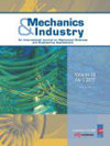 Mechanics & Industry雜志封面